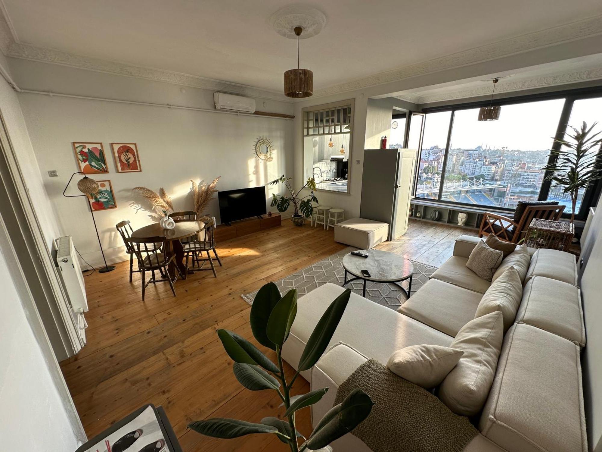 Fantastic Golden Horn View In Beyoglu, Cozy Design Διαμέρισμα Κωνσταντινούπολη Εξωτερικό φωτογραφία